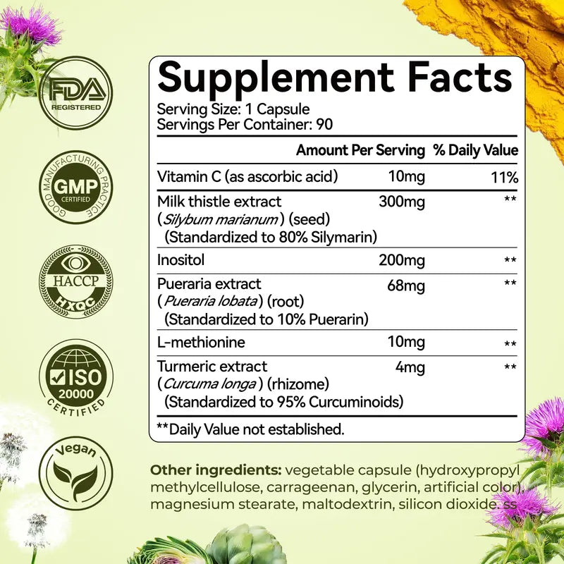 Milk Thistle Capsules